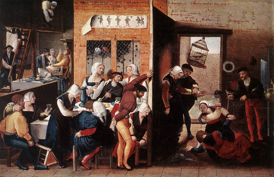 Merry Company Hemessen — Jan Sanders Van Hemessen