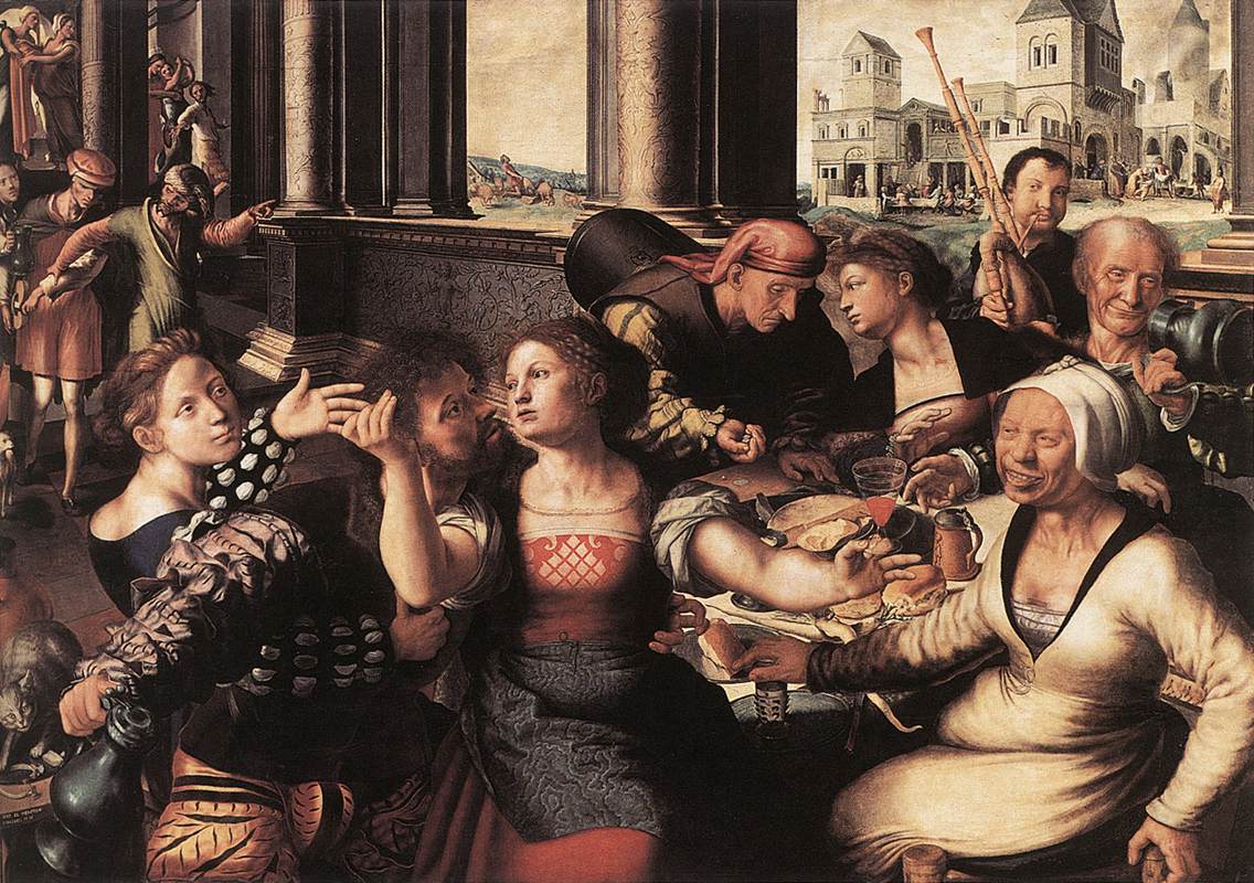 Prodigal Son Hemessen — Jan Sanders Van Hemessen