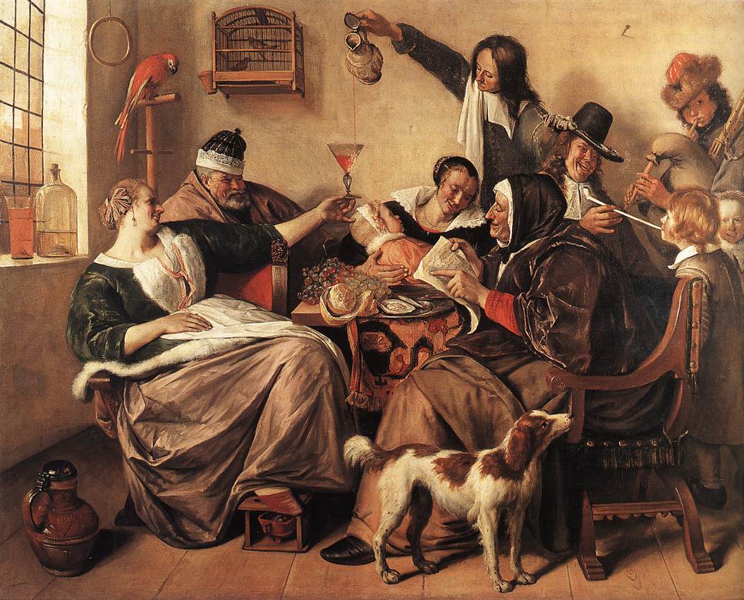 Artists Family Steen — Jan Steen