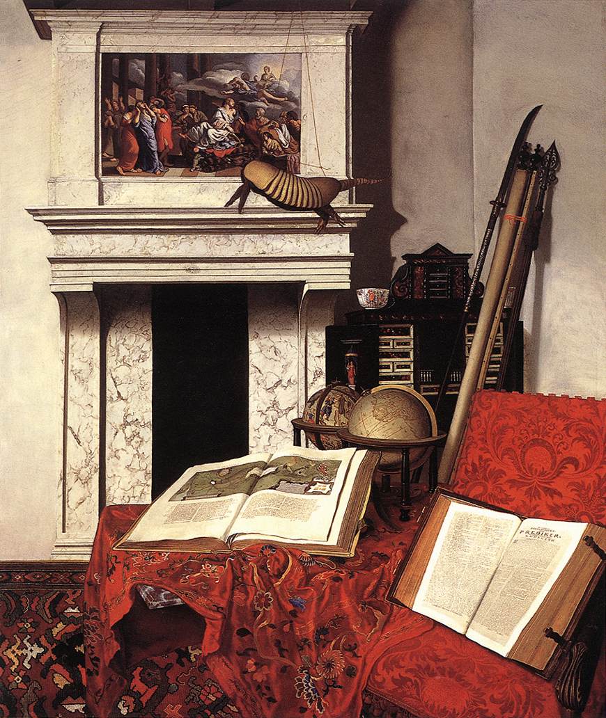 Bodegon Con Rarities Heyden — Jan Van Der Heyden