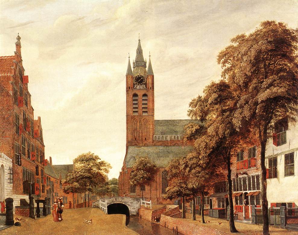 Vista De Delft Heyden — Jan Van Der Heyden