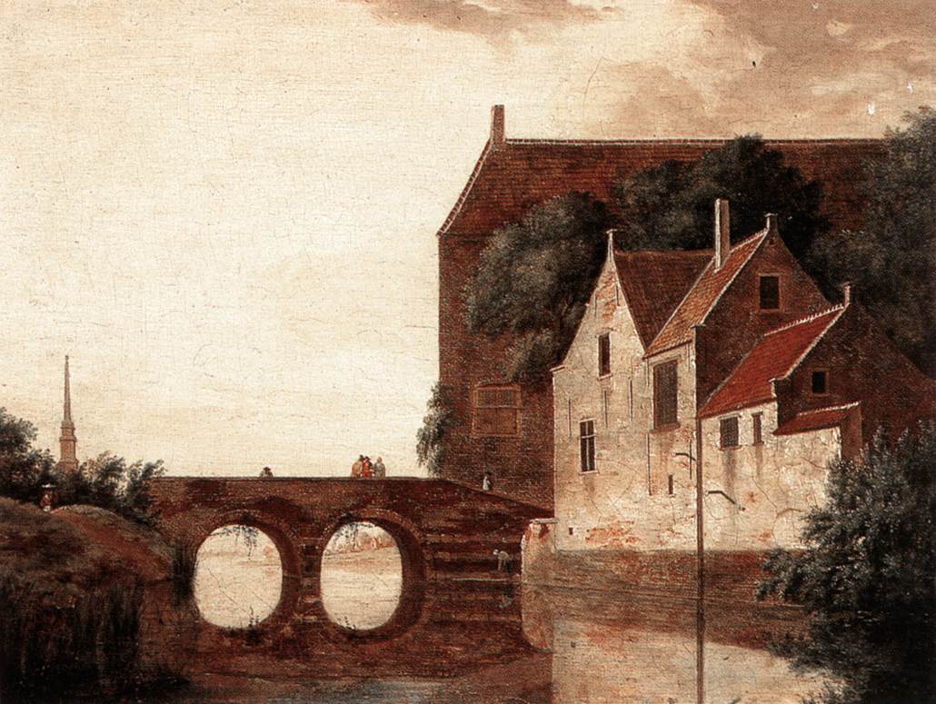 Vista De Puente Heyden — Jan Van Der Heyden