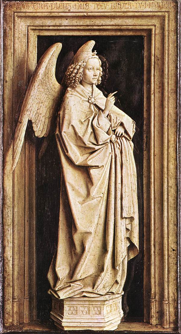 El Cordero Místico (Políptico de Gante), Jan van Eyck