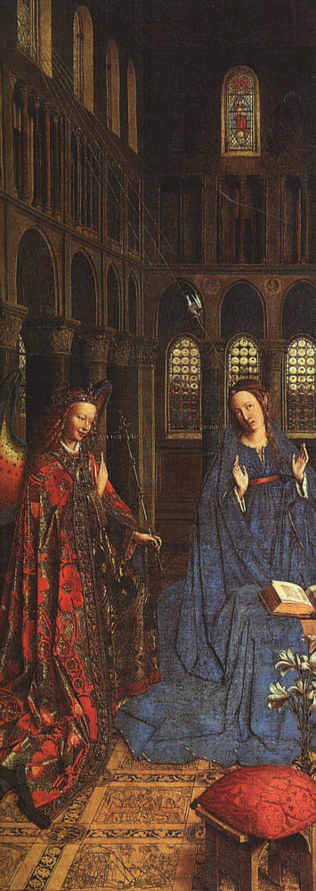 Anunciacion Van Eyck — Jan Van Eyck — Primitivos Flamencos
