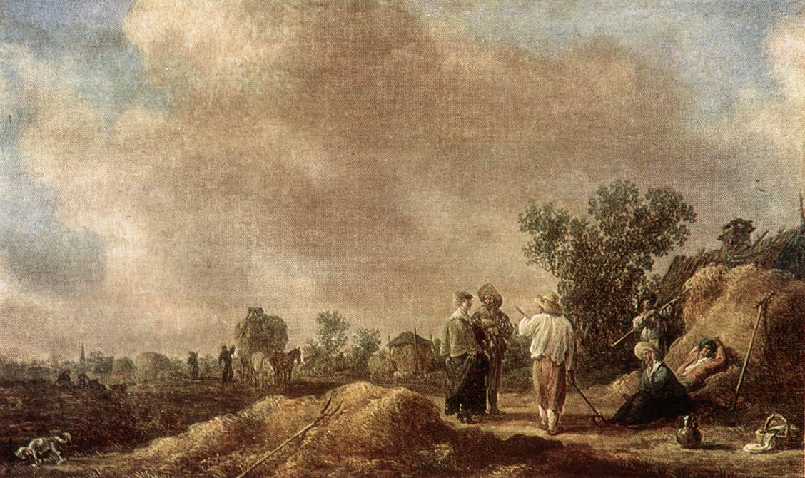 Haymaking Goyen — Jan Van Goyen