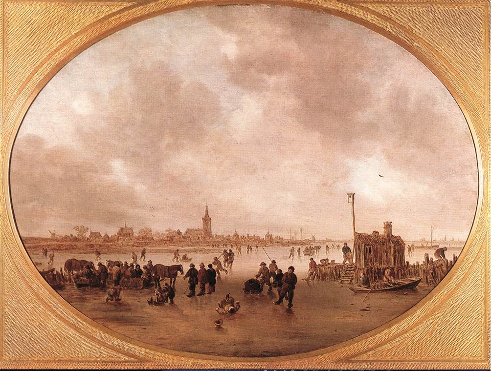 Invierno Sobre Rio Goyen — Jan Van Goyen