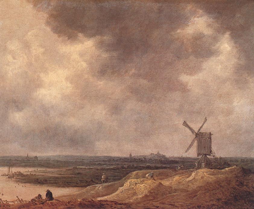 Molino De Viento De Rio Goyen — Jan Van Goyen