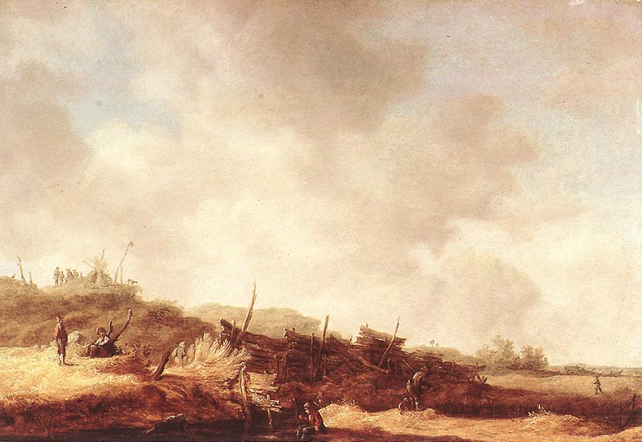 Paisaje Con Dunes Goyen — Jan Van Goyen