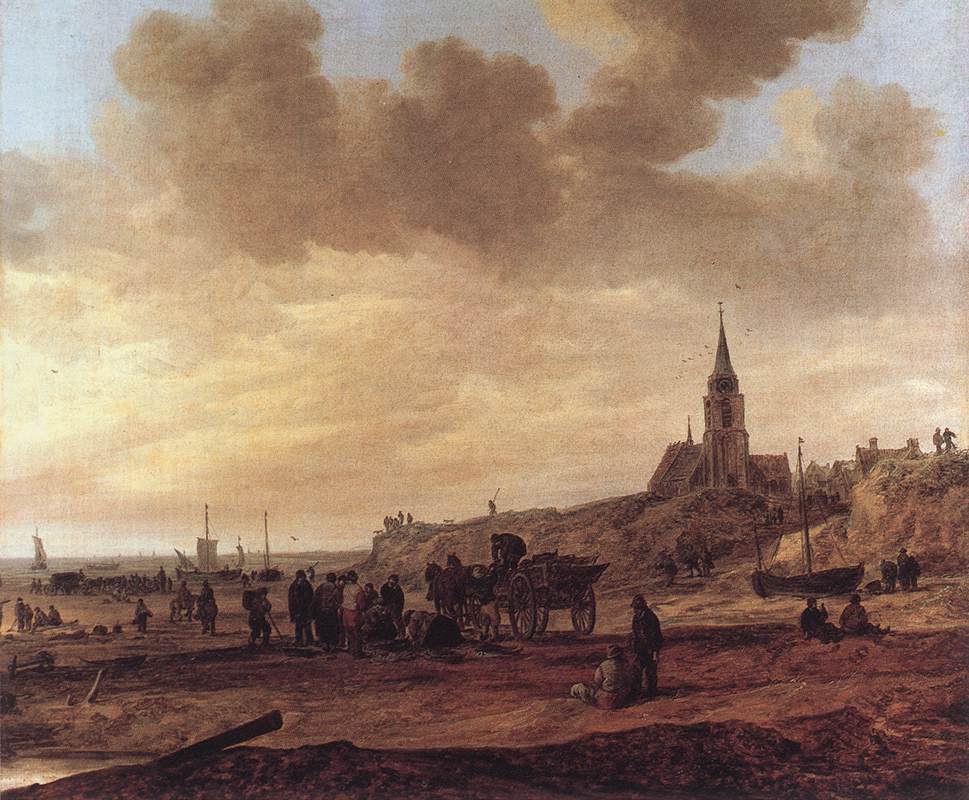 Playa En Scheveningen Goyen — Jan Van Goyen