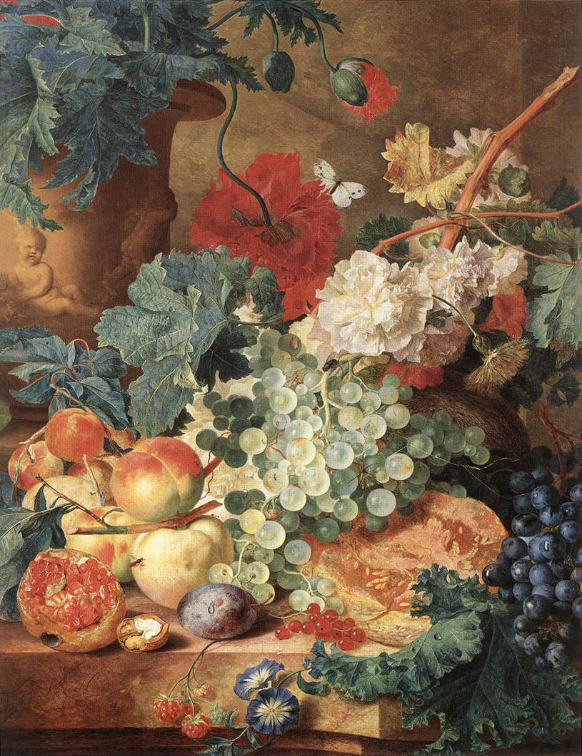 Fruta Bodegon Huysum — Jan Van Huysum
