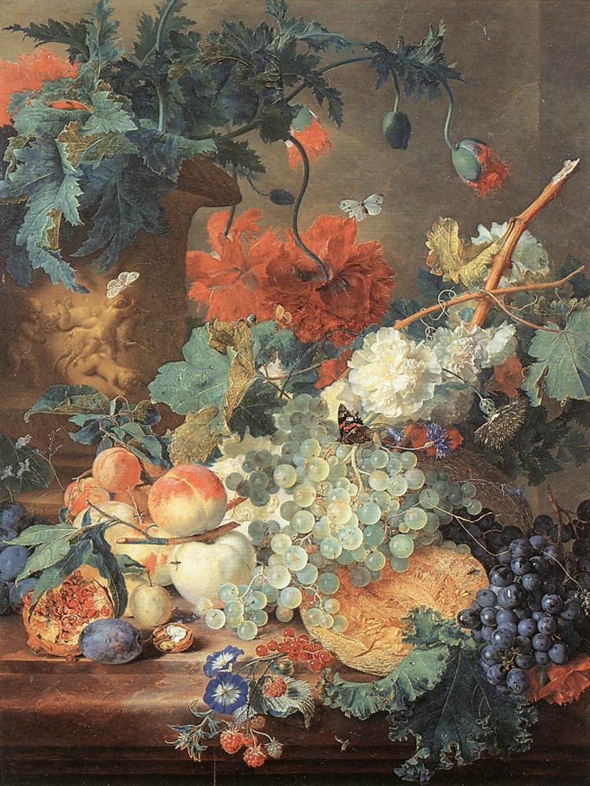 Fruta Y Flores Huysum — Jan Van Huysum