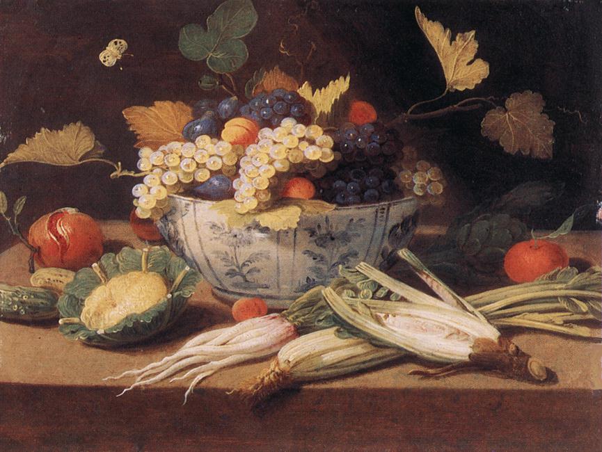 Bodegon Con Vegetables Kessel — Jan Van Kessel