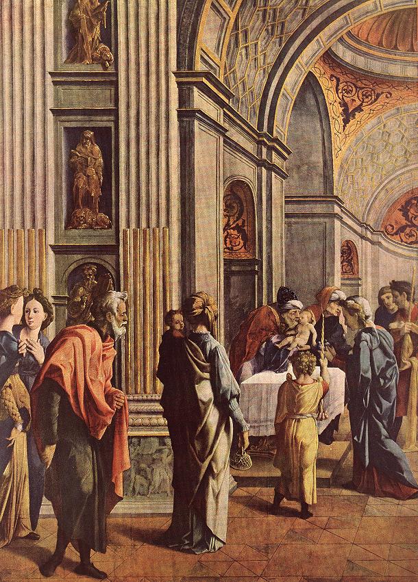 Presentacion De Jesus En Templo Scorel — Jan Van Scorel