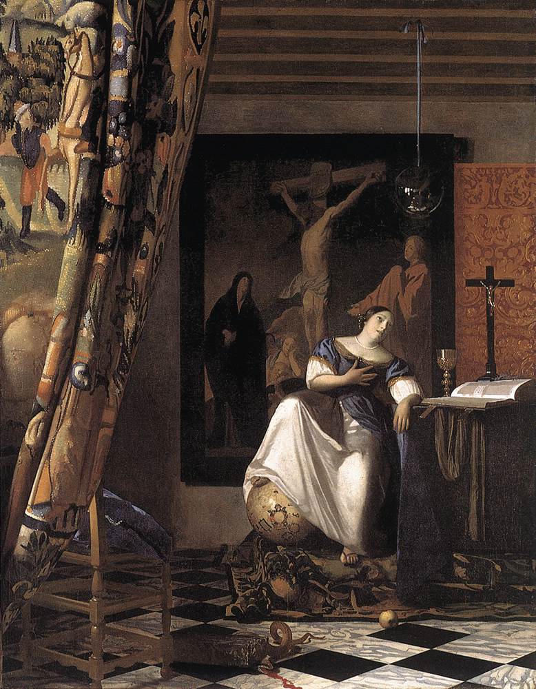 Alegoria De Faith Vermeer — Jan Vermeer