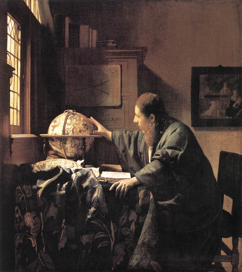 Astronomer Vermeer — Jan Vermeer