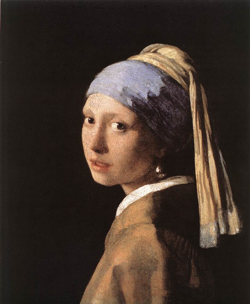 Chica Con Pearl Earring Vermeer — Jan Vermeer
