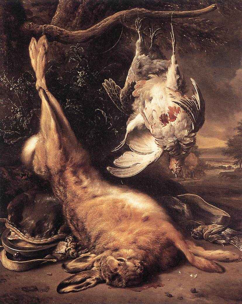 Dead Hare Y Partridges Weenix — Jan Weenix