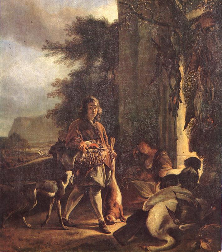 Despues De Caceria Weenix — Jan Weenix