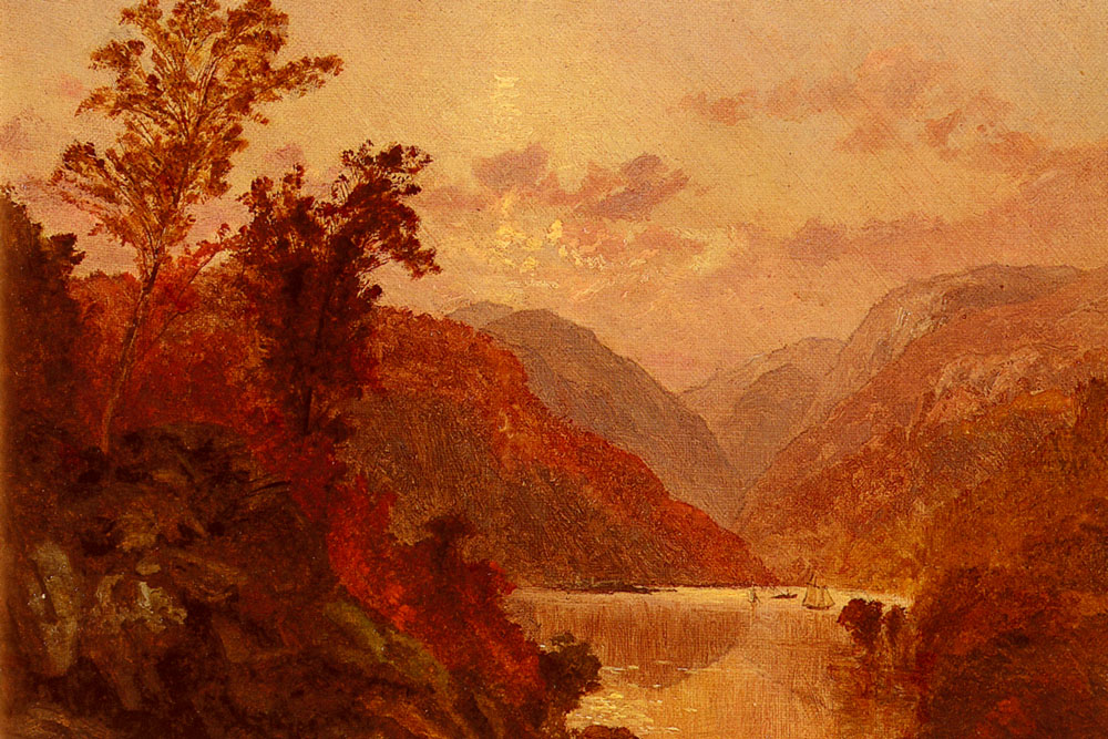 En Highlands De Hudson Cropsey — Jasper Francis Cropsey