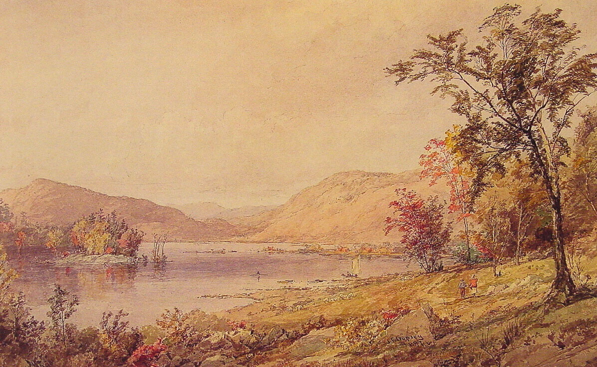 Greenwood Lago Nuevo Jersey 1 Cropsey — Jasper Francis Cropsey
