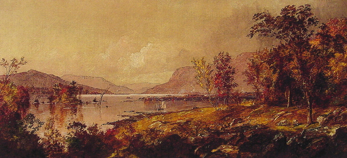 Greenwood Lago Nuevo Jersey En September Cropsey — Jasper Francis Cropsey