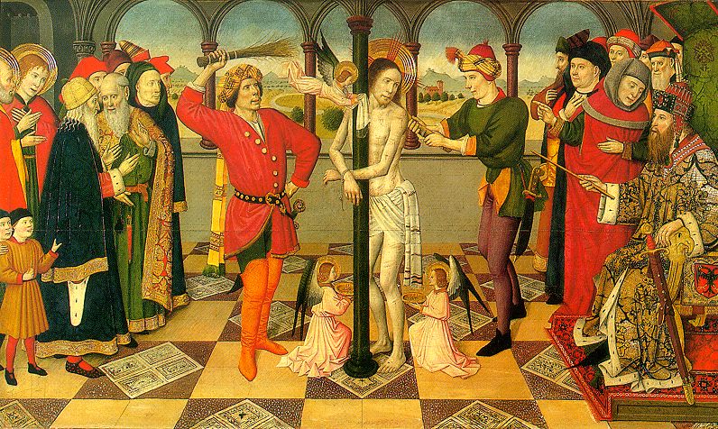 Flagellation De Cristo Huguet — Jaume Huguet