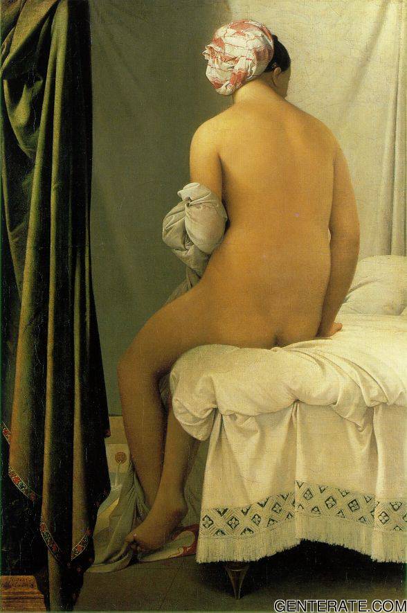 Bather De Valpincon Ingres — Jean Auguste Dominique Ingres