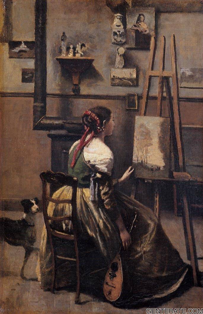 Artists Estudio 1 Corot — Jean Baptiste Camille Corot