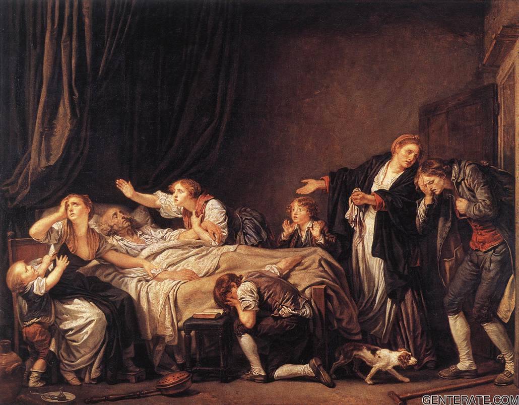 Punished Son Greuze — Jean Baptiste Greuze