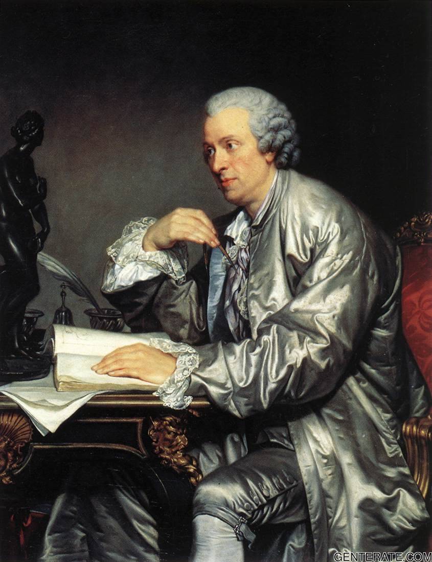 Retrato De Claude Henri Watalet Greuze — Jean Baptiste Greuze