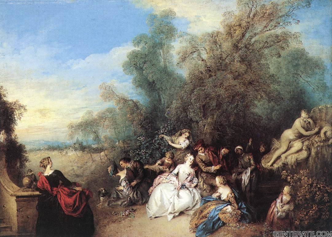 Relaxing En Country Pater — Jean Baptiste Joseph Pater