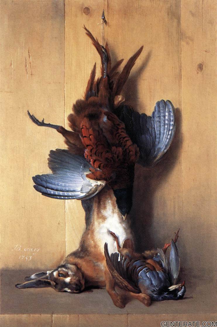 Bodegon Con Pheasant Oudry — Jean Baptiste Oudry