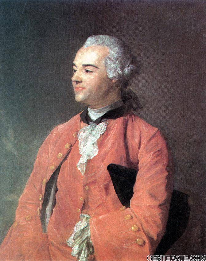 Retrato De Jacques Cazotte Perronneau — Jean Baptiste Perronneau