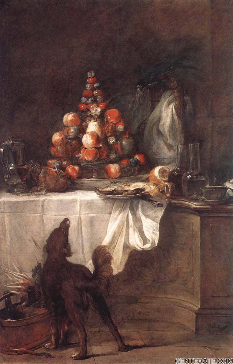 Buffet Chardin — Jean Baptiste Simeon Chardin