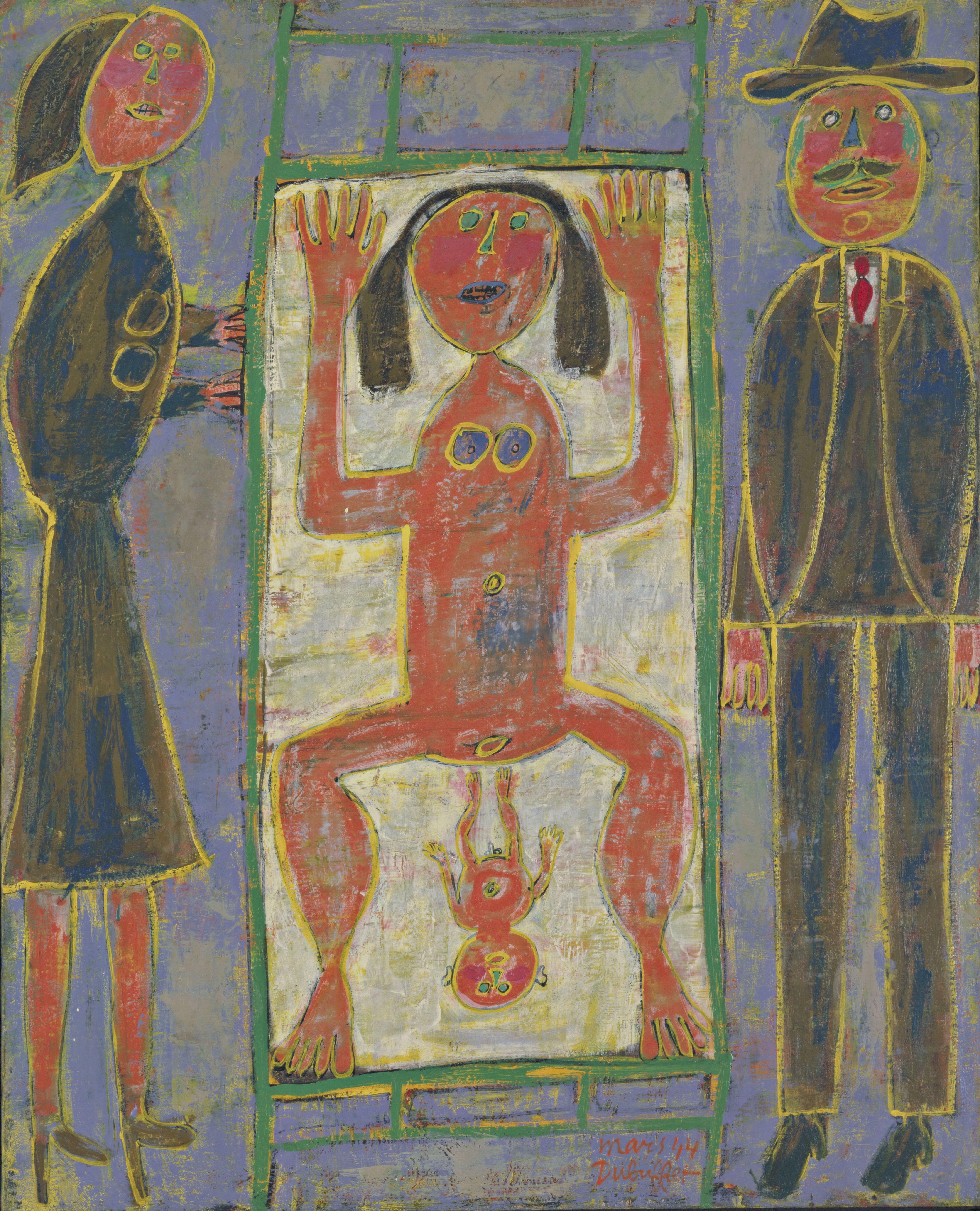 Childbirth Dubuffet — Jean Dubuffet