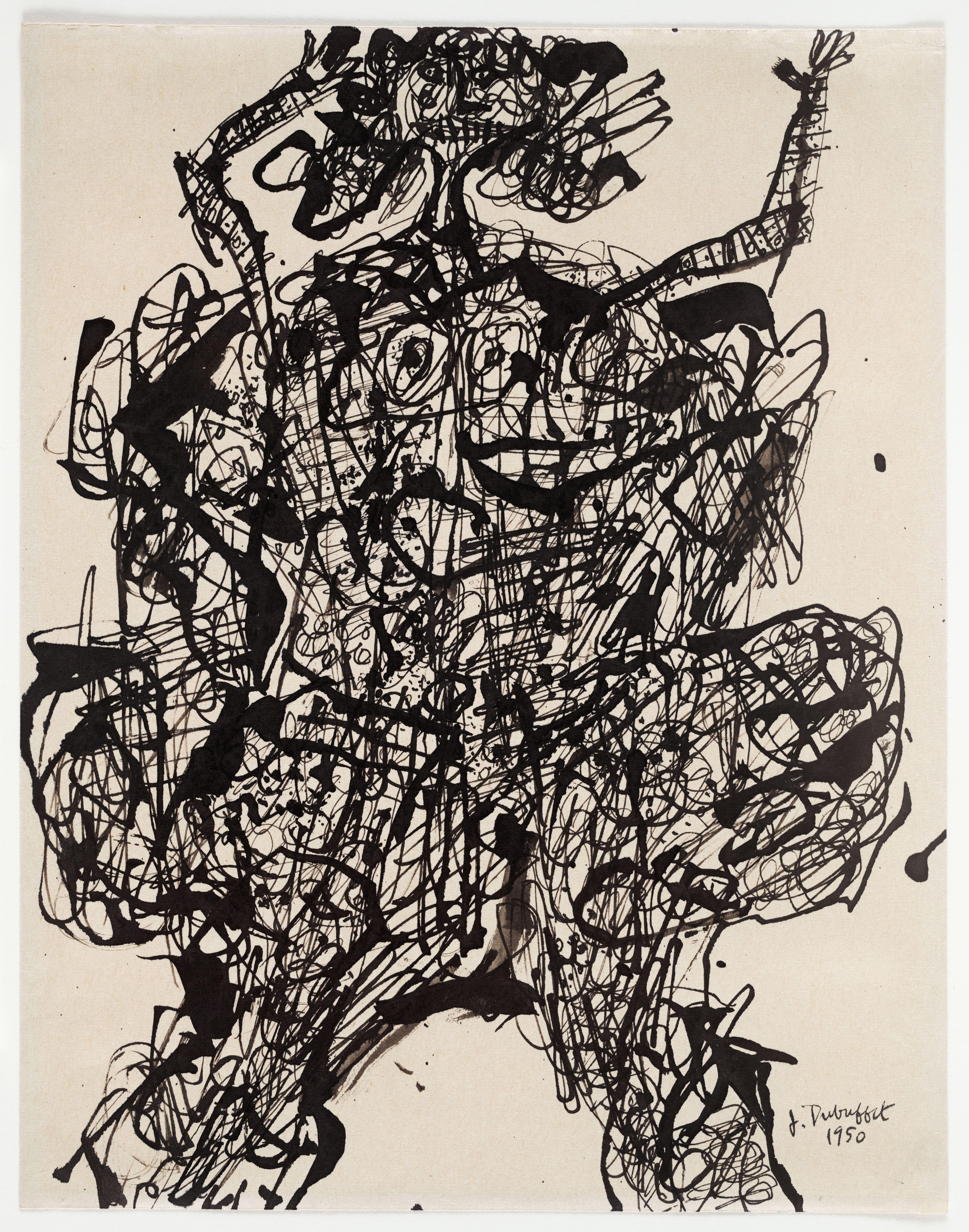 Corps De Dame 2 Dubuffet — Jean Dubuffet