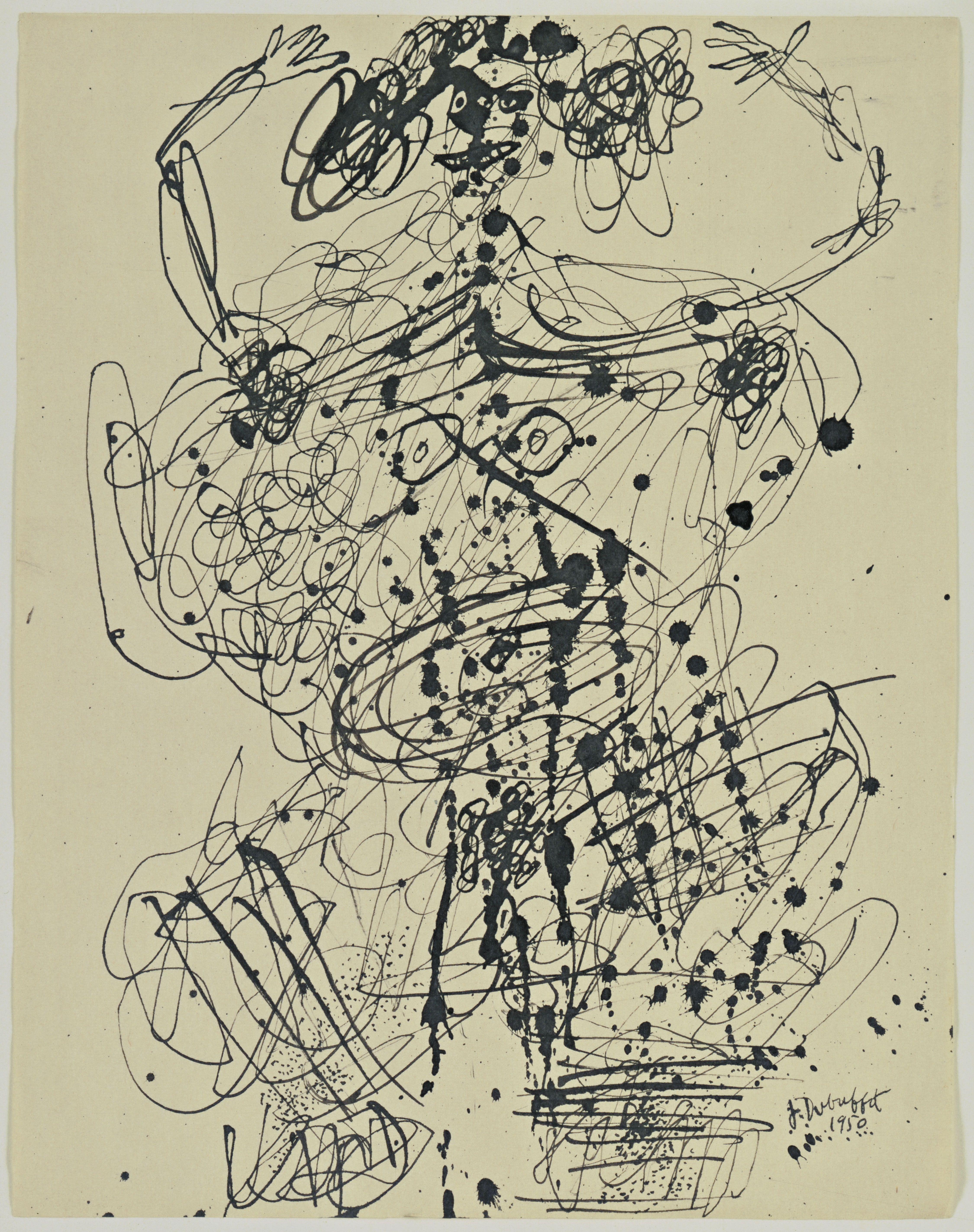 Corps De Dame Dubuffet — Jean Dubuffet