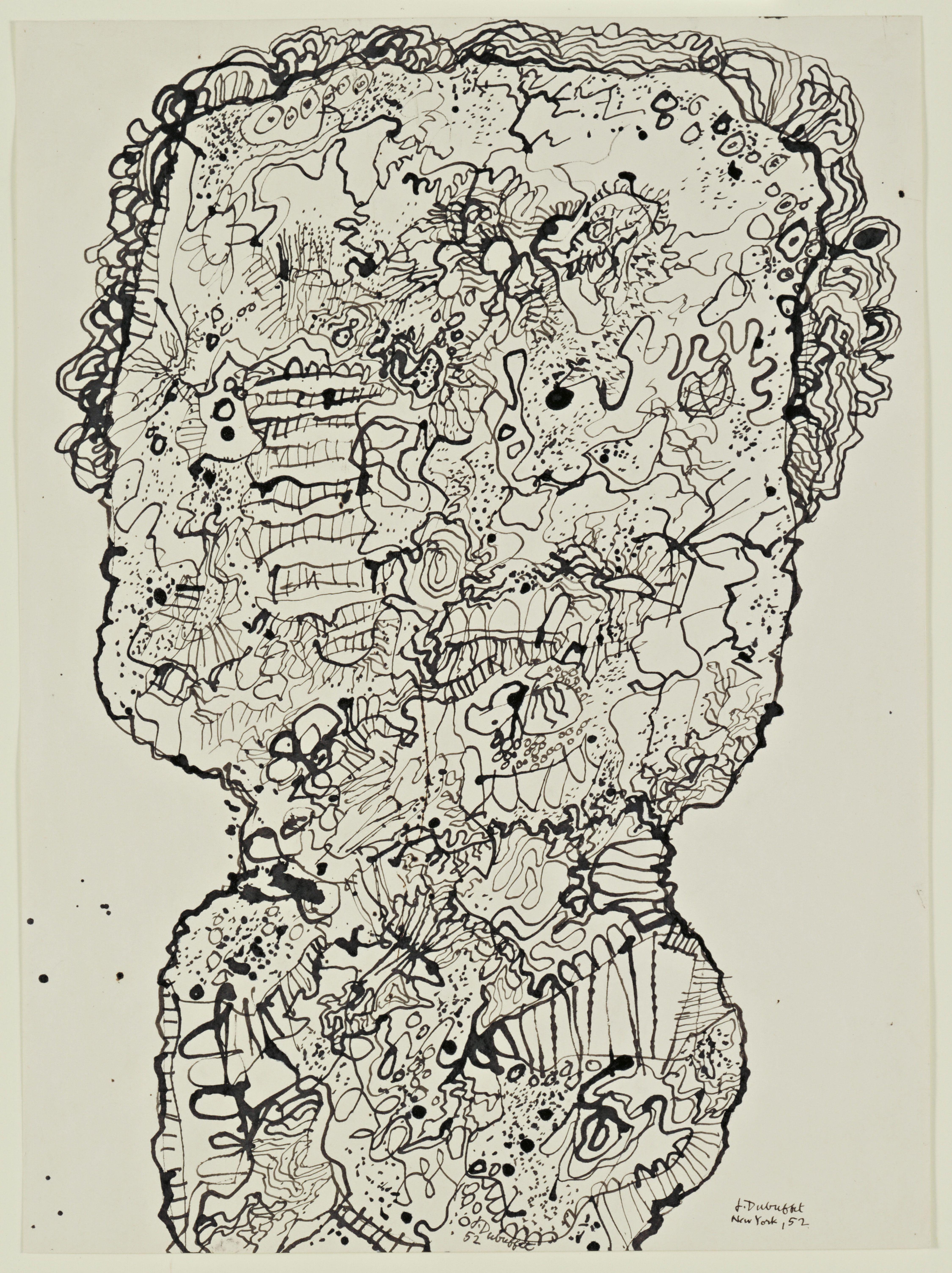 Evolving Portraits Dubuffet — Jean Dubuffet