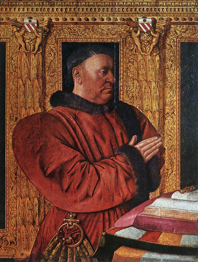 Retrato De Guillaume Jouvenel Des Ursins Fouquet — Jean Fouquet