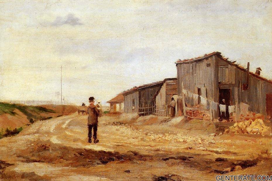 Figures En Paisaje Raffaelli — Jean Francois Raffaelli