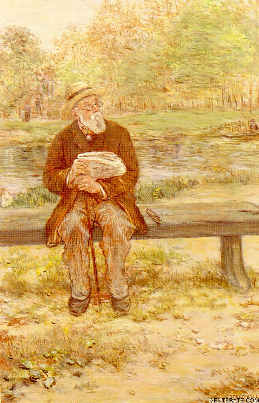Le Petit Rentier Francais Raffaelli — Jean Francois Raffaelli