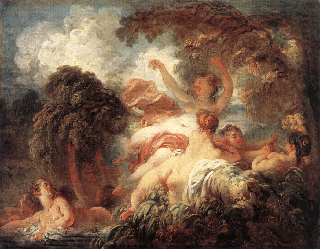Bathers Fragonard — Jean Honore Fragonard