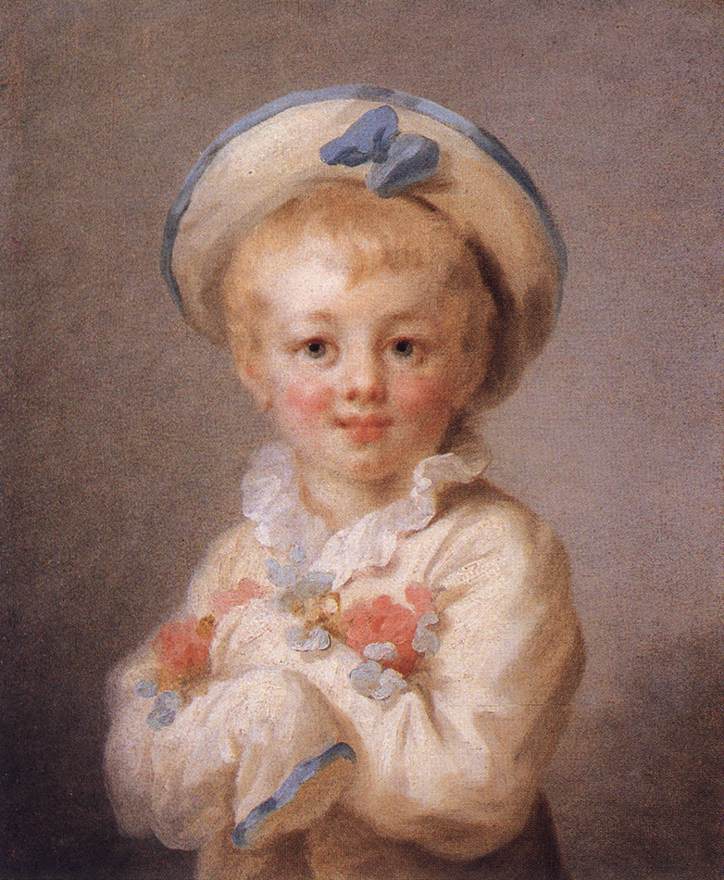 Chico As Pierrot Fragonard — Jean Honore Fragonard