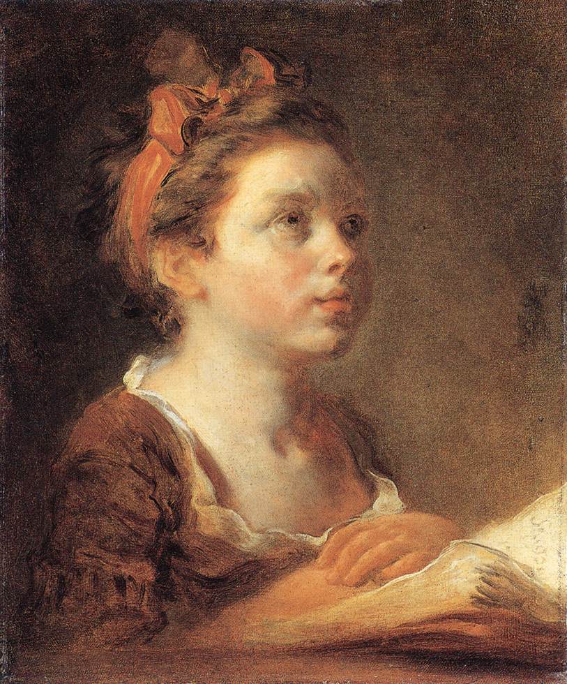 Joven Scholar Fragonard — Jean Honore Fragonard