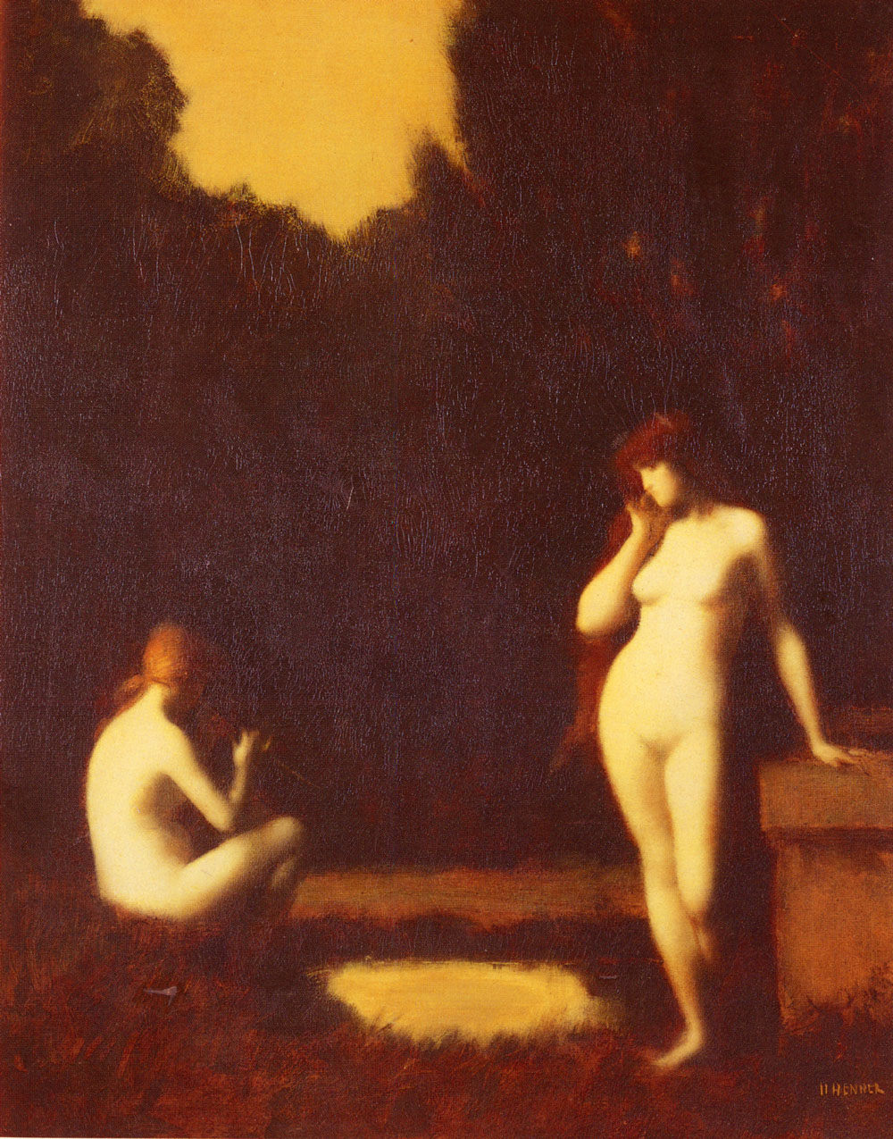 Idyll Henner — Jean Jacques Henner