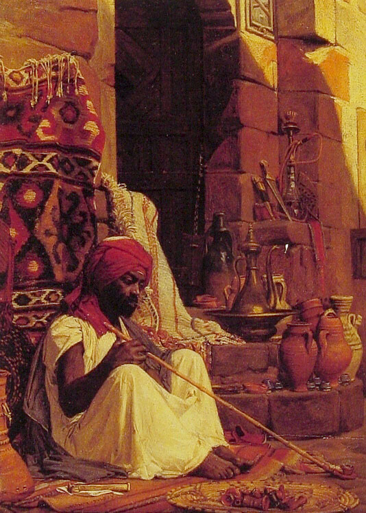 Opium Smoker Nouy — Jean Jules Antoine Lecomte Du Nouy