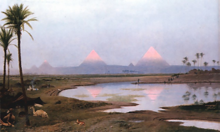 Arab Campamento Gerome — Jean Leon Gerome