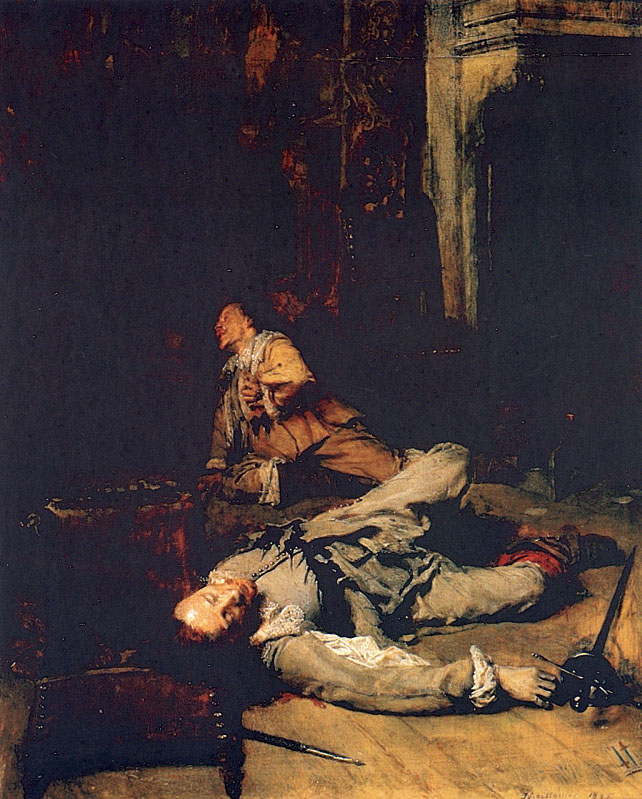 End De Game De Cards Meissonier — Jean Louis Ernest Meissonier