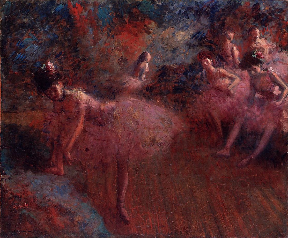 Dancers En Pink Forain — Jean Louis Forain