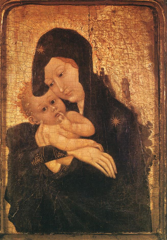 Madonna Y Nino Malouel — Jean Malouel